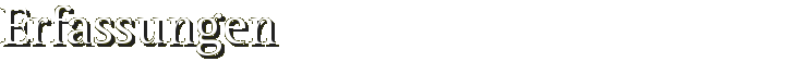 Erfassungen